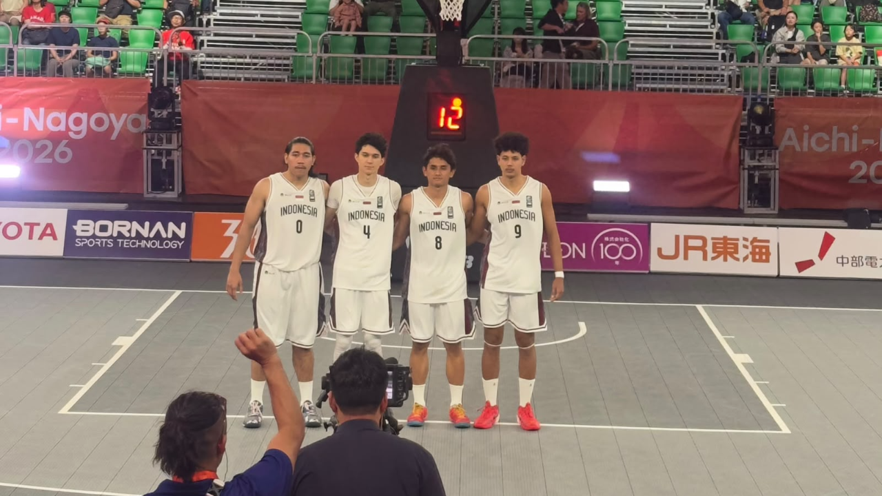 Top! Timnas Basket 3x3 Putra Kalahkan Bahrain, Timnas 5x5 Putri Menunggu Lawan di 8 Besar