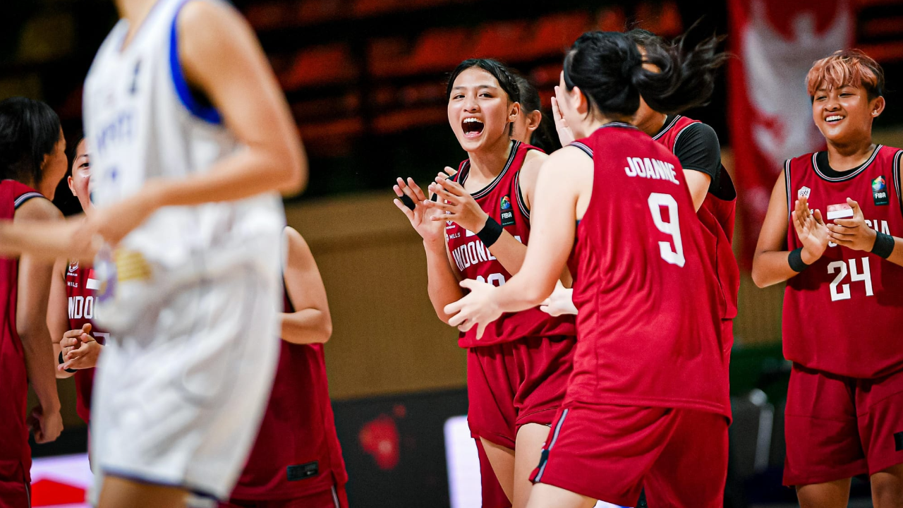 Timnas Basket U18 Putri Belum Terbendung, Taklukkan Thailand di Depan Pendukungnya