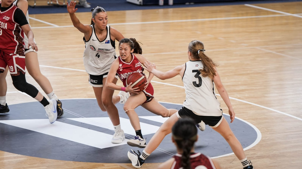 Timnas Indonesia U19 Putri Beri Perlawanan Maksimal Hadapi Basketball Magic Australia