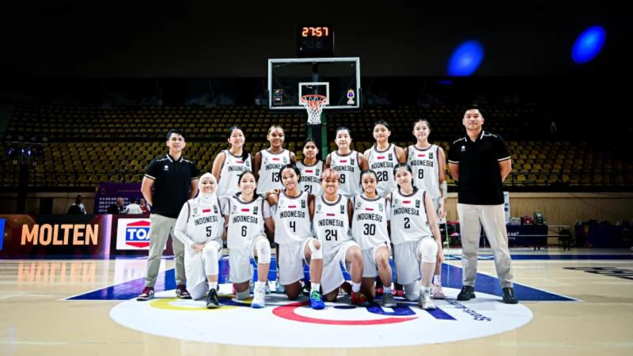 Indonesia Kalahkan Oman 127-6! Awal Manis di FIBA U18 Women’s Asia Cup 2026