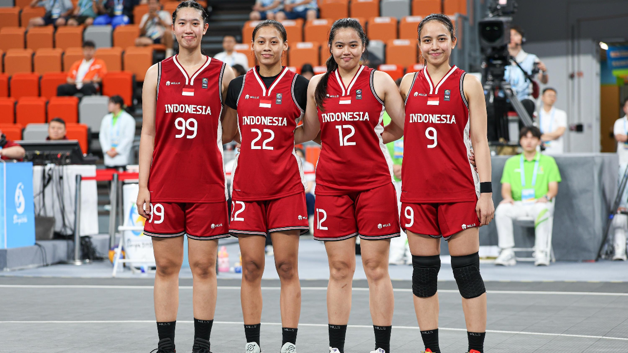 Timnas Basket 3x3 Putri Perbaiki Capaian ABG 2008, Coach Rama: Terima Kasih Dukungan Masyarakat Indonesia