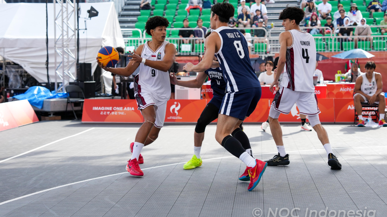 Timnas Basket 3x3 Putra Tantang China di Play-in Asian Games 2026